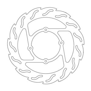 Disque arrière Flame Fixe ront oversize Honda CR85/CRF150 - Moto Master