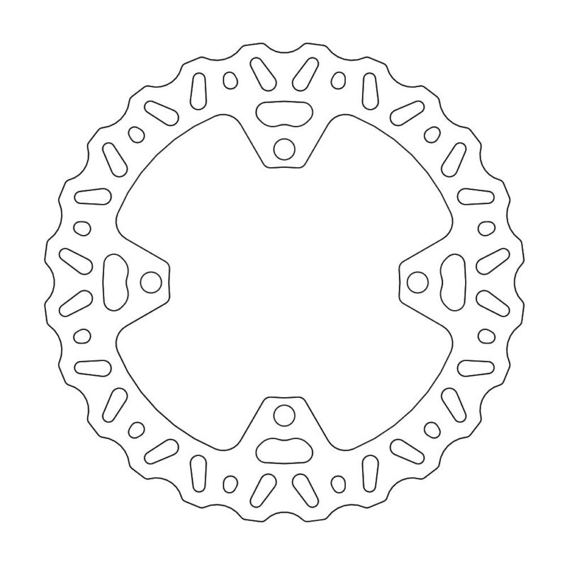 Disque arrière Offroad Nitro Kawasaki KX/KF, Suzuki  - Moto Master