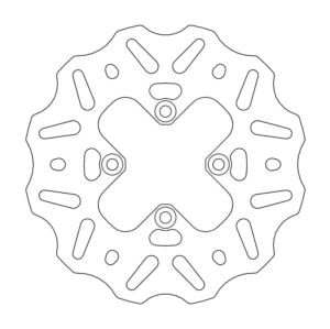 Disque arrière Offroad Nitro KTM SX65 - Moto Master