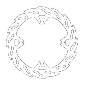 Disque arrière Flame Fixe Suzuki Factory 4.4mm - Moto Master