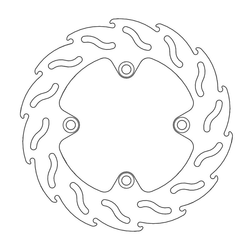 Disque arrière Flame Fixe Honda XLV600/700 Transalp, XRV6 - Moto Master