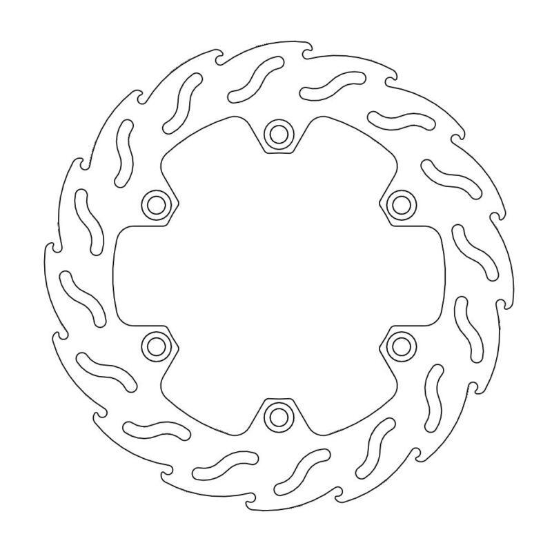 Disque avant Flame Fixe Honda SLR650 Vigor, XLV600 Transa - Moto Master