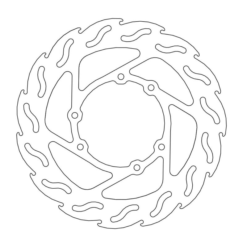 Disque avant Flame Fixe Yamaha DT125, YZ125 - Moto Master