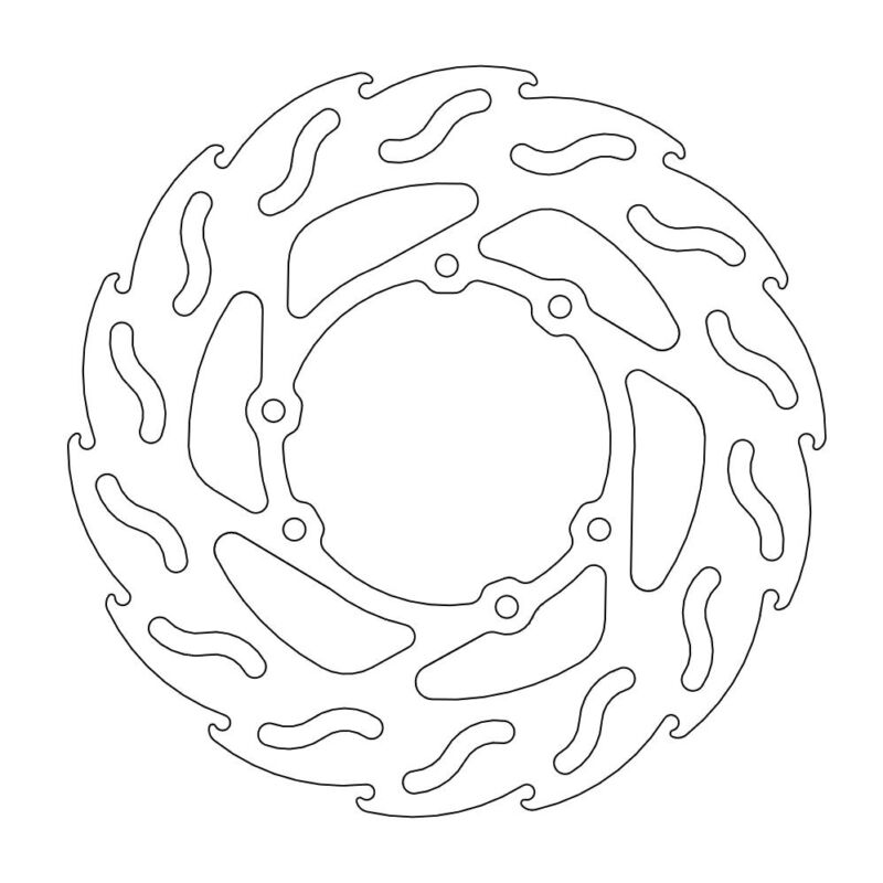 Disque avant Flame Fixe Yamaha XT600, XTZ660/750 - Moto Master