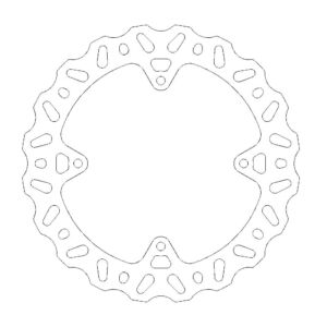 Disque arrière Offroad Nitro KTM SX85 2011->, Freeride, H - Moto Master