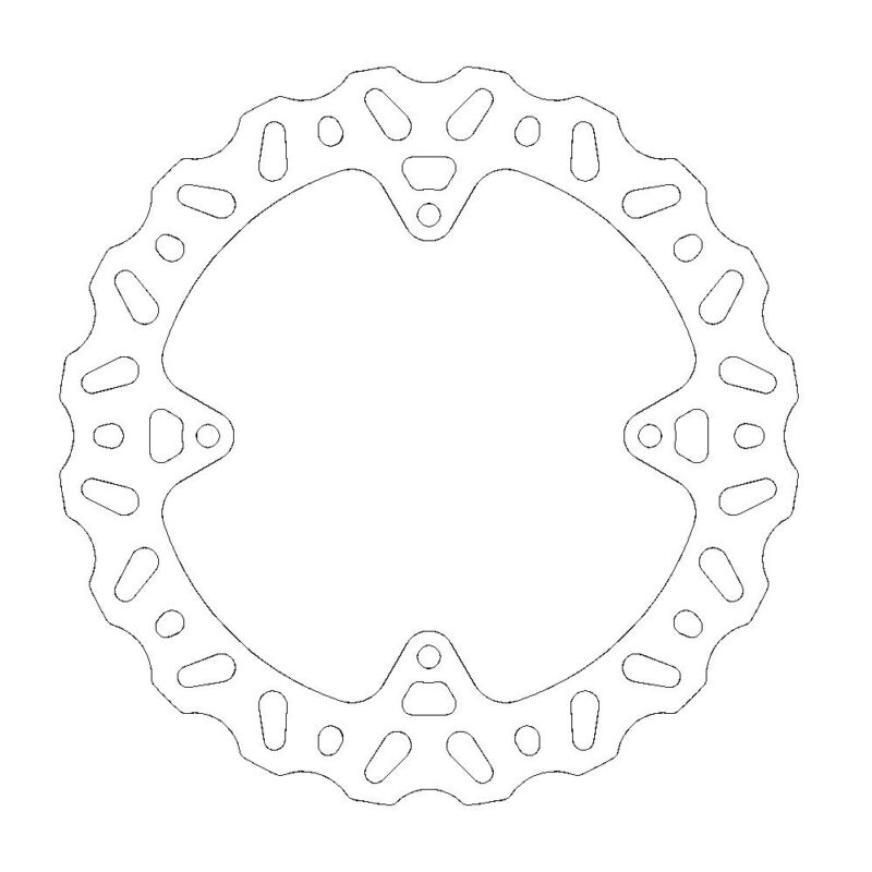 Disque arrière Offroad Nitro KTM SX85 2011->, Freeride, H - Moto Master