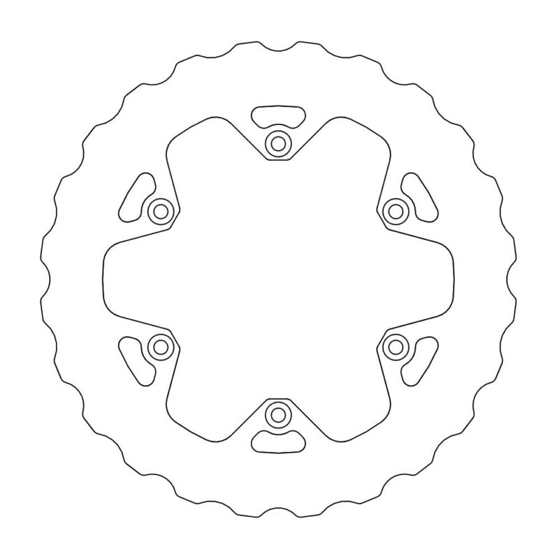 Disque arrière Offroad Nitro Mud KTM, HVA - Moto Master