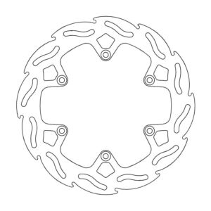 Disque arrière Flame Fixe KTM, HVA Fact - Moto Master