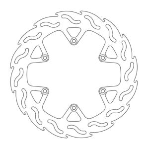 Disque arrière Flame Fixe Beta, KTM 240mm - Moto Master