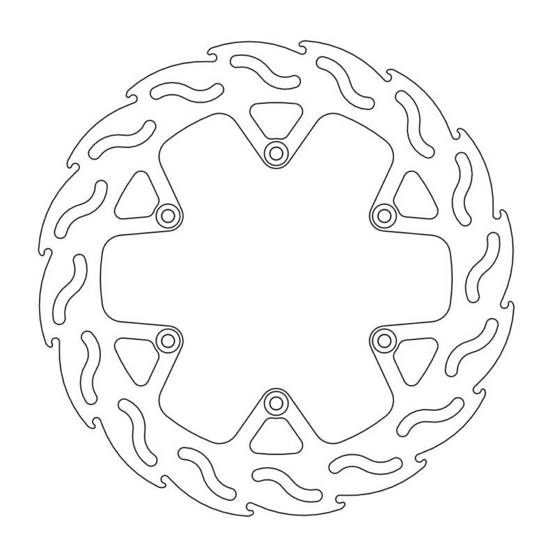 Disque arrière Flame Fixe Beta, KTM 240mm - Moto Master