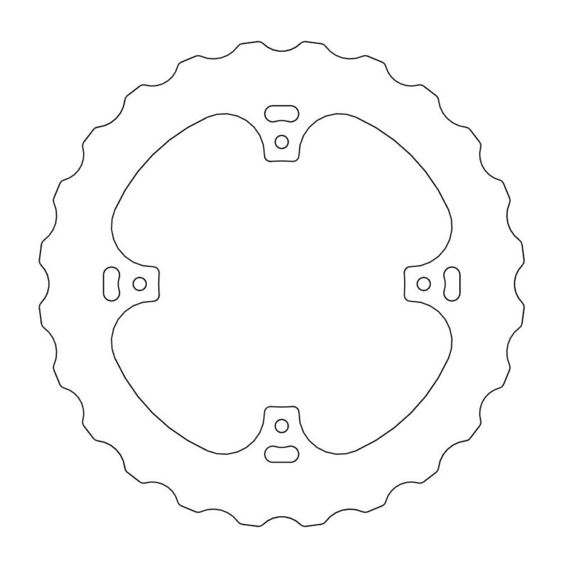 Disque arrière Offroad Nitro Mud Honda CR125/250, CRF 250 - Moto Master