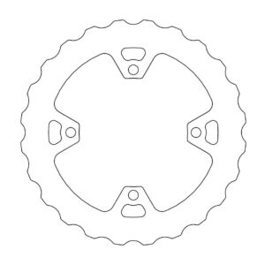 Disque arrière Offroad Nitro Mud Kawasaki KX/KXF - Moto Master