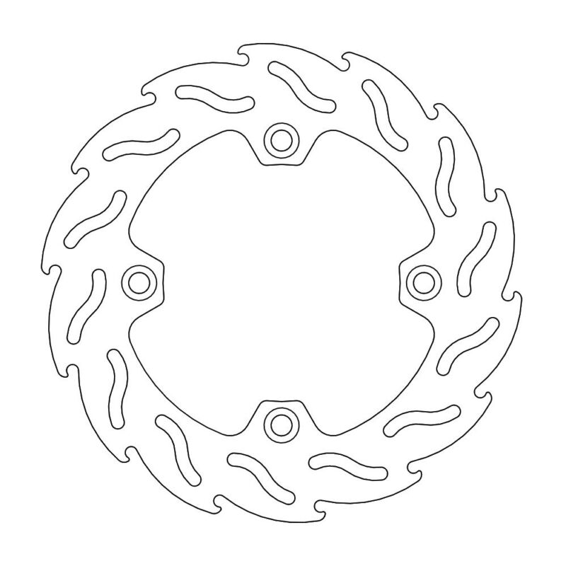 Disque arrière Flame Fixe Suzuki DR650 - Moto Master