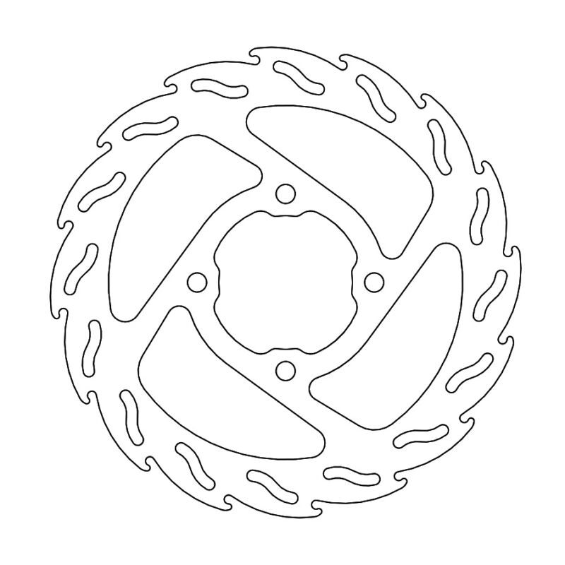 Disque arrière Flame Fixe KTM SX65 2004--> - Moto Master