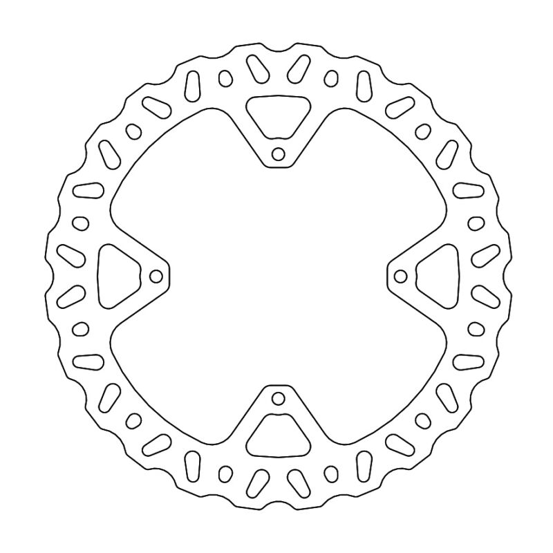 Disque arrière Offroad Nitro TM - Moto Master