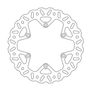 Disque arrière Offroad Nitro Yamaha YZ450F 2018-> - Moto Master