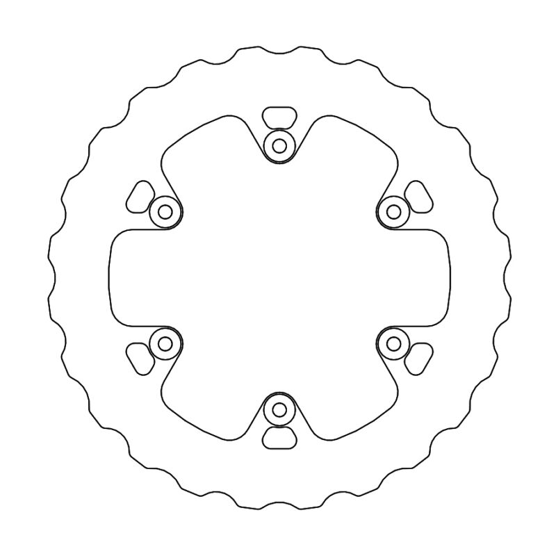 Disque arrière Offroad Nitro Mud  Gasgas - Moto Master