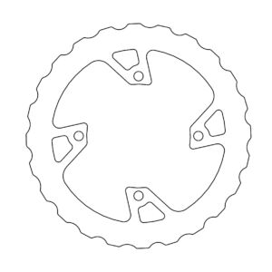 Disque arrière Offroad Nitro Mud Kawasaki KXF450 2019--> - Moto Master