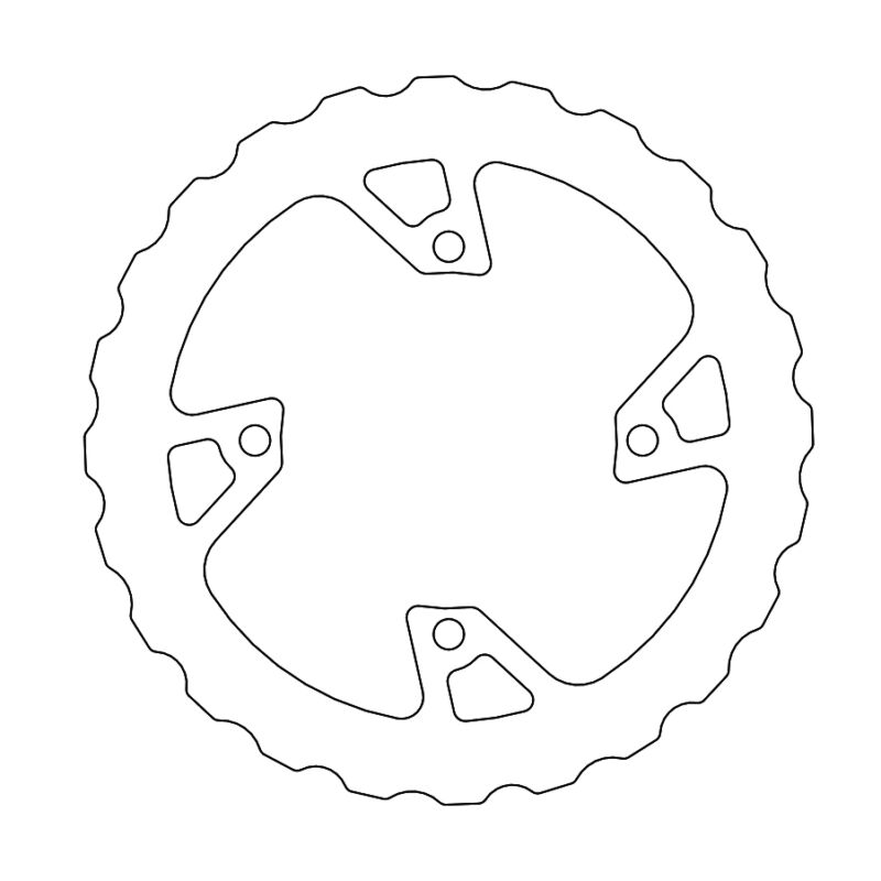 Disque arrière Offroad Nitro Mud Kawasaki KXF450 2019--> - Moto Master