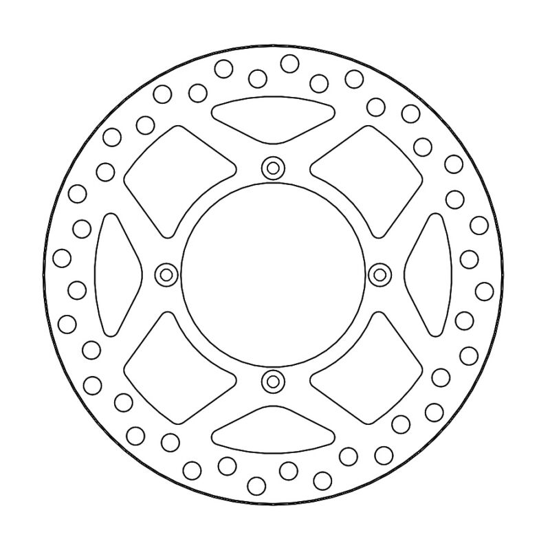 Disque avant Offroad Vintage  Kawasaki KX125/250 (89/02), - Moto Master