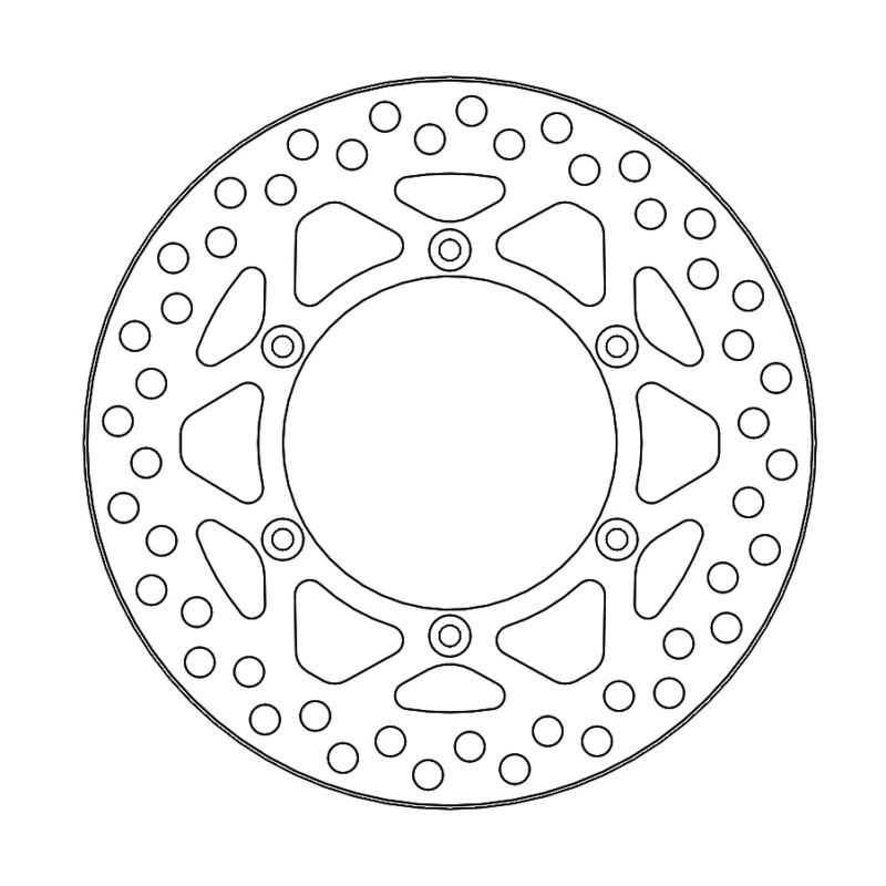 Disque arrière Offroad Vintage Kawasaki KX125/250 (1989-2 - Moto Master