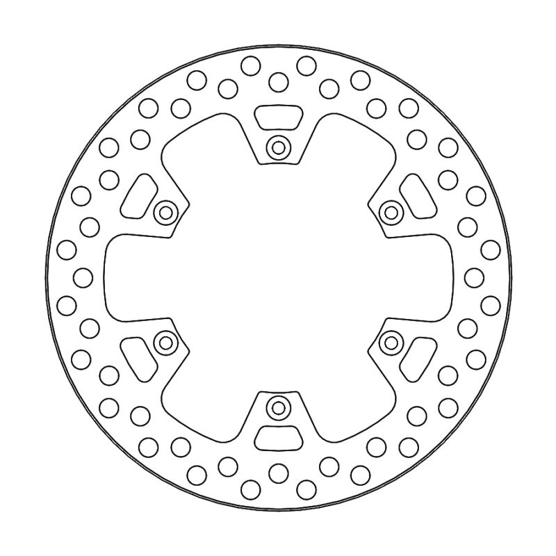 Disque arrière Offroad Vintage Suzuki RM125 (1988) - Moto Master (MM110826)