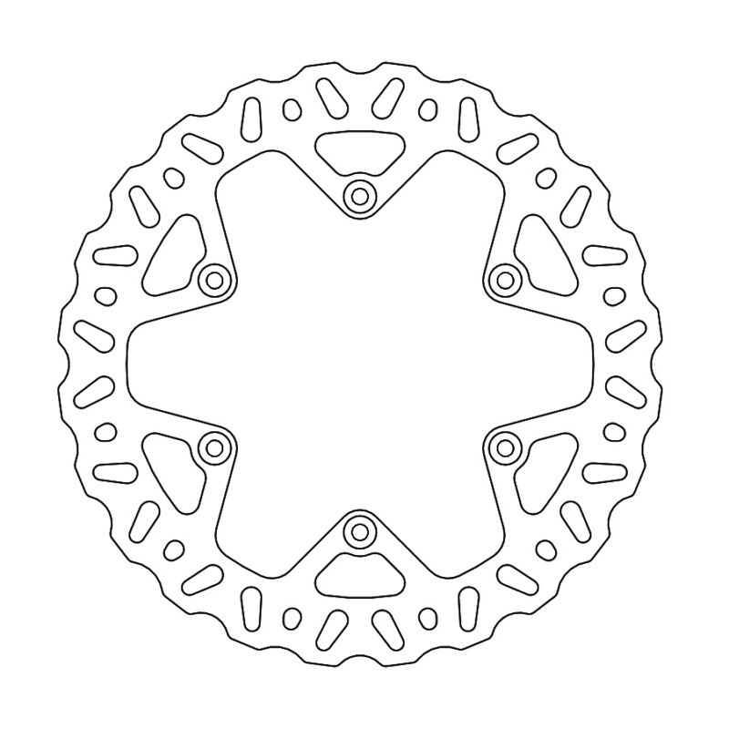 Disque arrière Offroad Nitro Yamaha YZ450F 2020-> - Moto Master