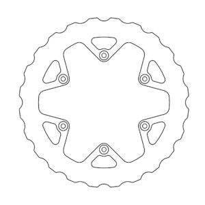 Disque arrière Offroad Nitro Mud Yamaha YZ450F 2020> - Moto Master