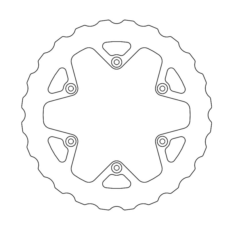 Disque arrière Offroad Nitro Mud Yamaha YZ450F 2020> - Moto Master