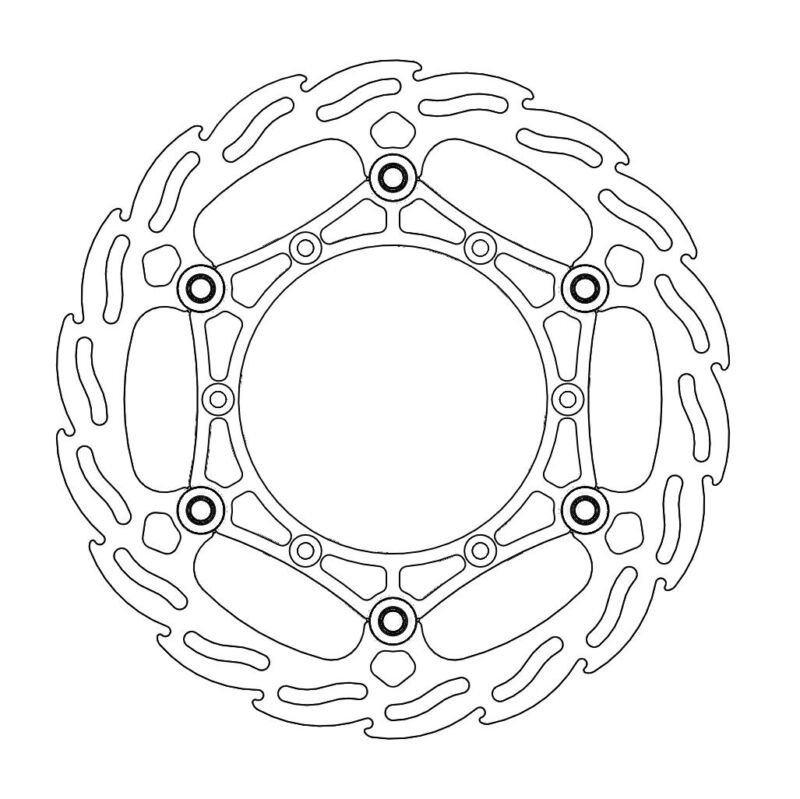 Disque avant Offroad Diam.260 Flame Yamaha Fantic XX 125 - Moto Master (MM111034)