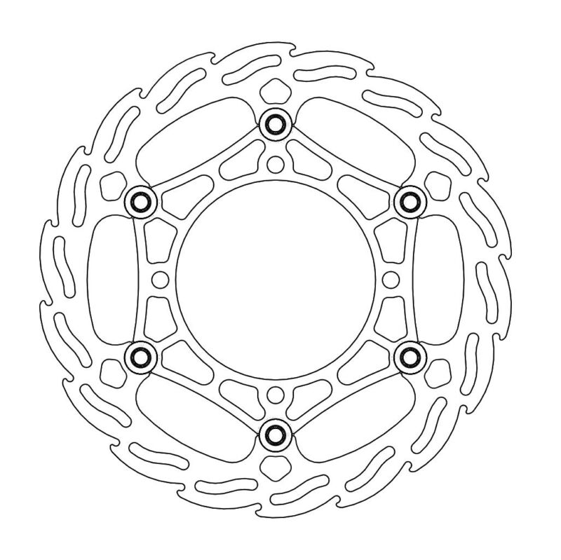 Disque avant Offroad Diam.260 Flame Kawasaki - Moto Master