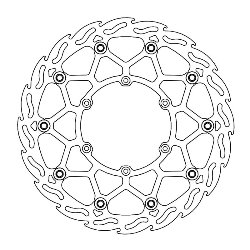 Disque avant SM Street Yamaha YZ/YZF, WR/WRF  - Moto Master