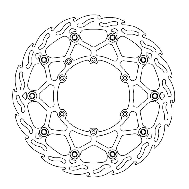 Disque avant SM Street Beta (=111043+aimant) - Moto Master