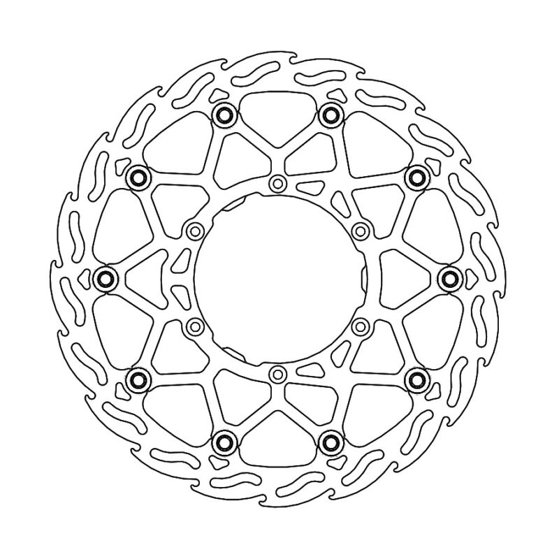 Disque avant SM Street Yamaha WR450F 2019->  - Moto Master