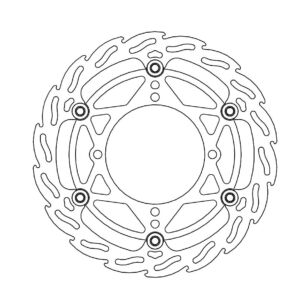 Disque avant Offroad Diam.270 Flame Kawasaki KX/KXF - Moto Master