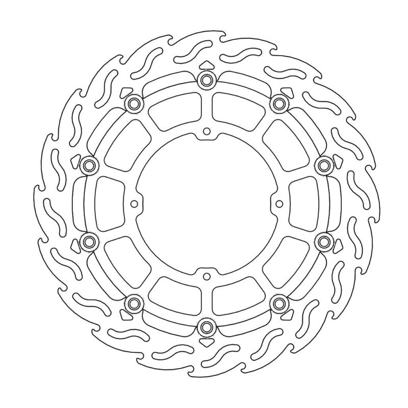 Disque avant Flame Supermoto Racing Honda XR, CR - Moto Master
