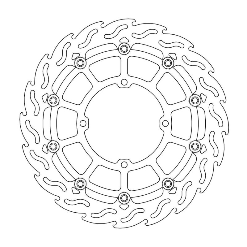 Disque avant Flame Supermoto Racing Kawasaki: KX125/250/250F - Moto Master