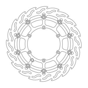Disque avant Flame Supermoto Racing KTM, HVA - Moto Master