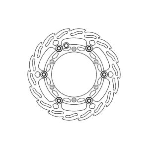 Support MM Oversize 260 HVA bleu - Moto Master