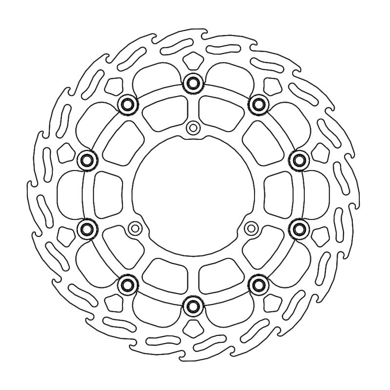 Disque avant Offroad Supermoto Mini Flame Yamaha YZ85 - Moto Master
