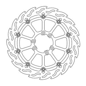Disque avant Flame Supermoto Racing TM En, Mx - Moto Master
