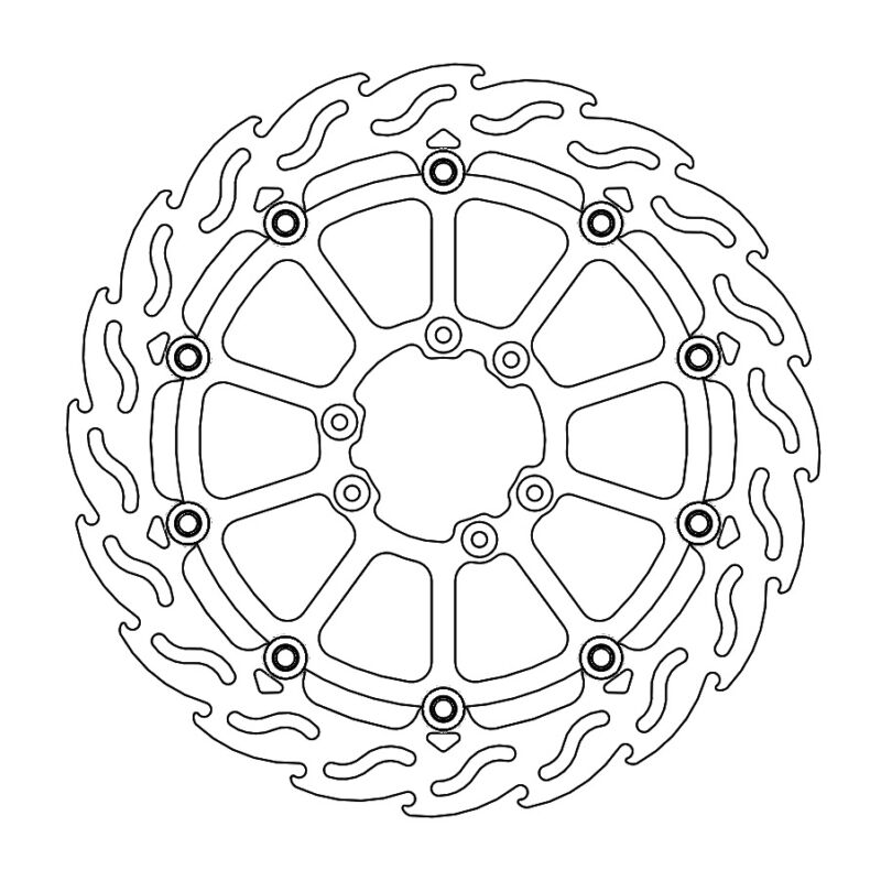 Disque avant Flame Supermoto Racing TM En, Mx - Moto Master