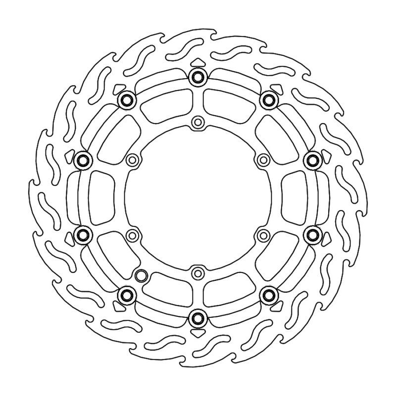Disque avant Flame Supermoto Racing Beta - Moto Master (MM112345)