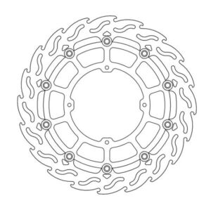 Boulons M6x17 hexagonaux (x6) pour moto – MOTO-MASTER – Qualité premium