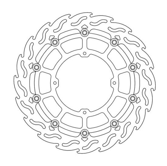 Boulons M6x17 hexagonaux (x6) pour moto – MOTO-MASTER – Qualité premium