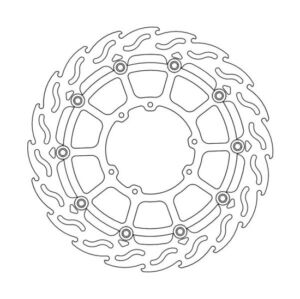 Jeu de boulons M6x17 hexagonaux (100 pièces) pour moto – MOTO-MASTER