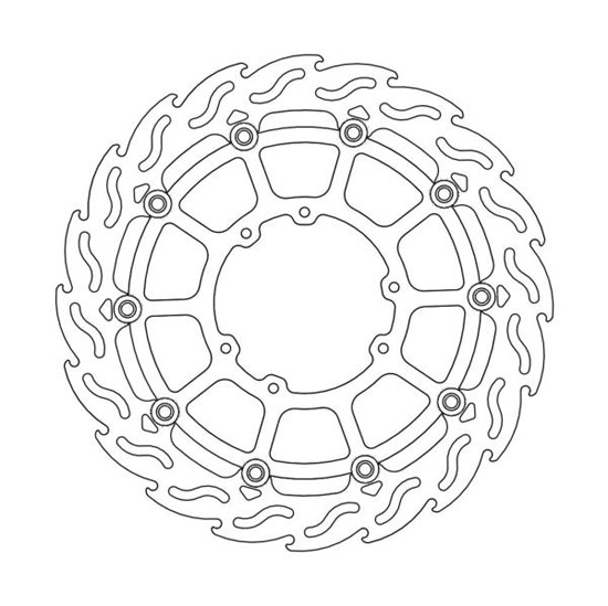 Jeu de boulons M6x17 hexagonaux (100 pièces) pour moto – MOTO-MASTER