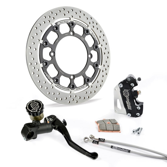 Kit Supermoto Racing TM Diam.320mm Halo T-Floater   - Moto Master