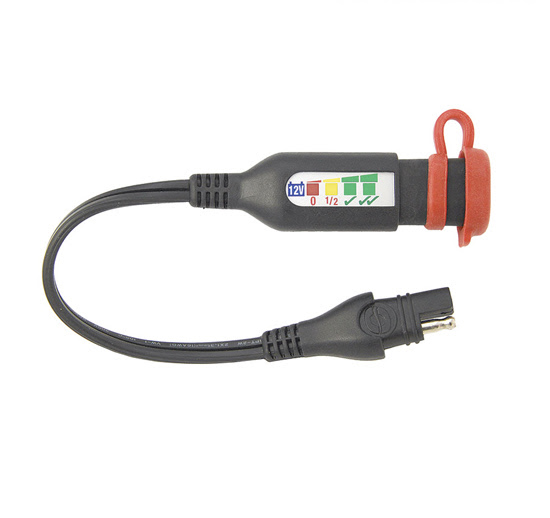 Adaptateur Moniteur de Batterie SAE 12V – Moto / Scooter – Optimate O-125 T125 TECMATE