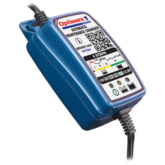 Chargeur de batterie moto scooter 12V lithium / plomb Optimate TM402-D